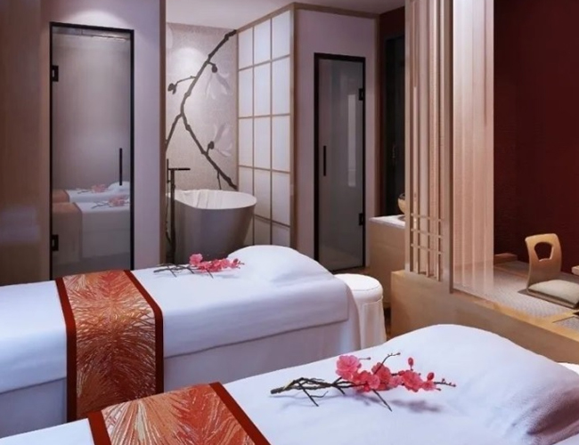 广州从化高端会所桑拿环境展示（九）快乐驿站，体验水疗